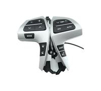 Télécommande de volant de voiture sans Bouton Commande Audio Volant Interrupteur 8425006180 Adapté Pour TOYOTA Pour HILUX Pour VIGO Pour COROLLA Pour CAMRY(High Silver Black)