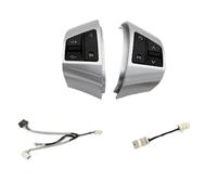 Télécommande de volant de voiture sans Bouton De Télécommande Multifonction Au Volant, Pour Hyundai, Pour Elantra HD 2008 - 2010, Boutons Audio Et Canaux(Silver- 8 keys)