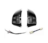 Télécommande de volant de voiture sans Bouton De Télécommande Multifonction Au Volant, Pour Hyundai, Pour Elantra HD 2008 - 2010, Boutons Audio Et Canaux(Piano black- 6keys)