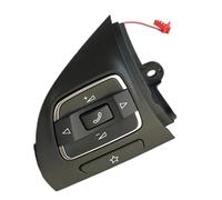Télécommande de volant de voiture sans Pour VW Pour Jetta MK6 Pour Golf Pour EOS Pour Tiguan Pour Touran Pour Amarok Pour Caddy 1 Pièces Bouton Multifonction Volant 5C0959537B538(L)
