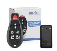 Télécommande d'entrée sans clé compatible avec Chrysler Town and Country Dodge Grand Caravan 2008 2009 2010 2011 2012 2013 2014 2015 2016 2017 2018 Télécommande d'entrée sans clé de voiture M3N5WY783X