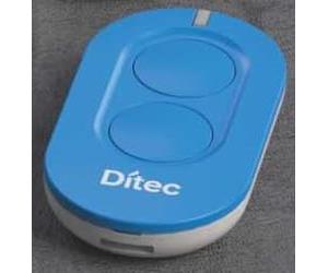 Télécommande Ditec/Entrematic 433,92 MHz ZEN2B Bleu 2 boutons avec code rolling
