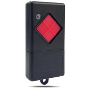 Télécommande d'ouverture de porte de garage - 1 pièce - 40,685 MHz - Compatible avec Dicket MAHS40, MAHS40-01, MAHS40-04 - 40 MHz - Télécommande 1 canal - Bouton rouge