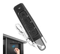 Télécommande d'ouvre-porte de garage,Télécommande d'ouvre-porte de garage, Porte-clés de télécommande de clonage 433Mhz avec porte-clés, Accessoire de fermeture de porte d'allée, ouvre-porte-clés de c