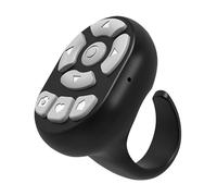 Télécommande du bout des doigts pour téléphone - Bouton de défilement sans fil avancé pour tourneur de page, déclencheur à distance pour appareil photo et téléphone | Contrôle mains libres pour la