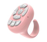 Télécommande du téléphone, télécommande avec bout du doigt - Contrôleur sans fil pour téléphone, anneau de défilement automatique pour téléphone, télécommande de page, bouton Mu