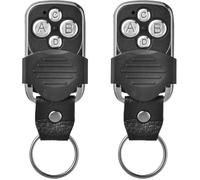 Télecommande, éLectrique à Distance, pour Porte de Garage Télécommande Universelle 270-433.92MHz avec 4 Boutons Dupliquées(2 pcs)