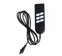 Télécommande électrique de canapé 5 broches avec 2/4/6 touches Télécommande de rechange pour fauteuil relax (6 boutons droits)