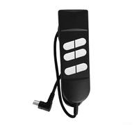 Télécommande électrique inclinable à 5 broches pour fauteuil élévateur de canapé compatible avec plusieurs fonctions de boutons et contrôleurs de moteur (coude à 6 boutons)