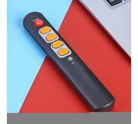 Télécommande électronique intelligente universelle, 6 clés jaunes, accessoires de maison intelligente à infrarouge pour boîtier TV, amplificateur STB HIFI