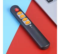 Télécommande électronique intelligente universelle, 6 gros boutons jaunes, télécommande d'apprentissage copie IR pour TV STB