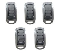 Télécommande Électronique Universelle De Porte Garage, 433MHz, Porte-clés, Transmetteur Manuel Commande Sans Fil(5pcs-black)