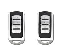 Télécommande Électronique Universelle De Porte Garage, 433MHz, Porte-clés, Transmetteur Manuel Commande Sans Fil(2pcs-ABCD)