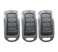 Télécommande Électronique Universelle De Porte Garage, 433MHz, Porte-clés, Transmetteur Manuel Commande Sans Fil(3pcs-black)
