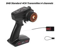 Télécommande Émetteur Avec Récepteur, Rbrc B4a B4b 2.4g 4ch Rc, Pour Voitures, Bateaux Et Véhicules De Réservoir 124016 124017 Rc, Pièces De Modèles