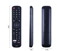 Télécommande émetteur LCD remplacement compatible Hisense, compatible Smart TV RC3394408/01 EN2H27HS ER-31607R ER-22655HS Nipseyteko