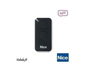 Telecommande - Emetteur Nice Era Inti 2 canaux - Noir