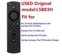 Télécommande émetteur vocale L5B83H compatible clé TV Amazon Fire 3e et 2e génération,sign pendentif Fire, version 2020 et 4K Nipseyteko