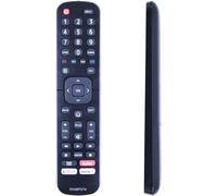 Télécommande EN2BF27H pour téléviseur LCD LED Hisense Compatible avec H32A5840 H43A6120 H43A6140 H50A6100 H50A6140 H55A6100 H65A6120 H65A6140 H440 3B712 0 H50B7500 H43AE6030 H50AE6030 H65AE6030