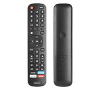 Télécommande EN2BS27H compatible avec Hisense 4K UHD TV 43A7100F 50A7100F 55A7100F 58A7100F 65A7100F 75A7100F 43B7100UW Remplacement Contrôleur avec PrimeVideo Netflix Youtube Boutons