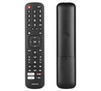 Télécommande EN2X27HS compatible avec Hisense Smart TV H65N5300 H65M7000 H75M7900 HE40K3300UWTS HE40M2161FWTS Remplacement Contrôleur avec Netflix Youtube boutons, aucune programmation nécessaire