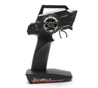 Télécommande et récepteur V2/V3 pour voiture télécommandée WLtoys 12428/12423/12427 pour une meilleure réactivité et une intégration transparente, noir (Old RC)