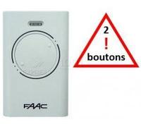 Faac, XT2 868 SLH, Télécommande, 868 Mhz, 2 boutons