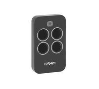 FAAC Radiocommande 4 Boutons Noir Original 433 MHz RC