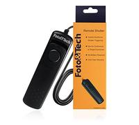 Télécommande filaire déclencheur souple FotoTech compatible avec NIKON MC-DC2, pour NIKON Nikon Df D610 D600 D7100 D7000 D5300 D5200 D5100 D5000 D3300 D3200 D3100 D90 avec sac en velours FotoTech