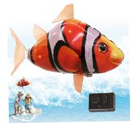 Télécommande Fish Fish Clown RC RC Anti-Break Battery Powered Fish Balloons Life Live Live Wiggable Clownfish Decoration Sous les décorations de fête pour la fête pour la fête, la maison (non incluse