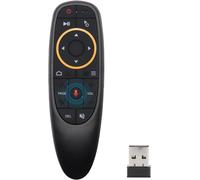 Télécommande G10S Air Mouse - Télécommande Pc - 2,4 Ghz - Bluetooth - Avec Gyroscope 6 Axes - Commande Vocale Usb - Pour Smart Tv, Pc, Google Android Tv Box