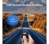 Télécommande Gps Bluetooth Pour Appareil Photo Insta360 X5/X4/X3/Ace Pro 2/Ace Pro/Go3S/Go3 - Portée De 25 M - Suivi Précis Des Mouvements - Support De Vélo - Pour Gopro (Sans Gps)[Z4855]