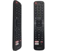 Télécommande Hisense TV EN2X27HS pour Hisense Smart TV UHD TV 65K5500UWTS H32M2600 H40M3300 H40MEC3350 avec Le Bouton Youtube Netflx(Q54)
