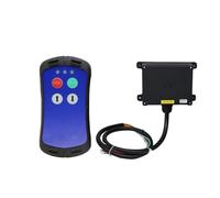 Télécommande industrielle universelle A200 à 2 touches, contrôleur étanche IP66 for palan électrique et pont roulant arrière de voiture(Blue,1T 1R_DC 10-30V)