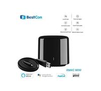 Télécommande infrarouge intelligente Broadlink RM4C Mini Bestcon,compatible avec IOS / Android - Noir