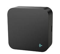 Télécommande infrarouge intelligente : télécommande infrarouge WiFi universelle avec capteur de température et d'humidité, application et commande vocale, thermomètre hygromètre 3 en 1, compatible ave