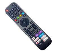 Télécommande infrarouge pour téléviseurs LED Hisense, design ergonomique et léger, fabriquée en ABS de haute qualité, compatible avec Netflix,