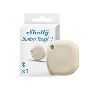 Shelly BLU Button Tough 1 Ivory Télécommande, Bouton-poussoir Bluetooth Low Energy