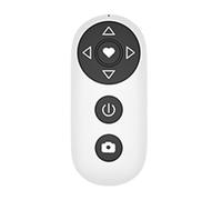 Télécommande intelligente - Contrôleur multimédia sans fil multifonctionnel, pour téléphones et tablettes, clicker de présentation compact | Télécommande d'obturateur d'appareil photo portable pour la