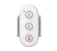 Télécommande intelligente pour Insta360 et pour caméras DJI - Télécommande BT sans fil avec écran couleur HD et dragonne (blanc)
