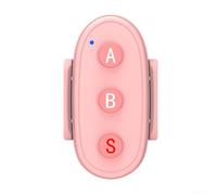Télécommande intelligente pour Insta360 et pour caméras DJI - Télécommande BT sans fil avec écran couleur HD et dragonne (rose)