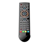 Télécommande intelligente Q2 TV rétroéclairée, télécommande sans fil d'apprentissage IR 2.4GHz RF pour ordinateur Android TV Box
