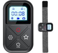 Télécommande intelligente sans fil pour GoPro - Contrôleur de caméra pour Go Pro Hero 13 12 11 10 9 8 GoPro Max Écran LCD magnétique Port chargeur Dragonne pour Go Pro Accessoires Caméra Noir (T10)