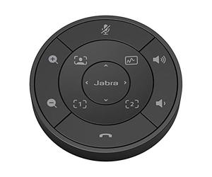 Télécommande Jabra PanaCast 50 -Télécommande universelle permettant de contrôler à distance les fonctions de la PanaCast 50 dans la salle, avec réglage du volume - Noir