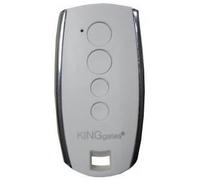 Télécommande - KING-GATES - STYLO 4K WHITE - 4 canaux - Programmation facile - Gris/Blanc