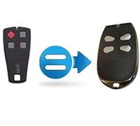 Télécommande LEB Smarty - 433,92 MHz, 4 canaux - Portail, garage