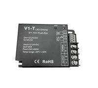 Télécommande LED 0/1-10 V, Tension constante, contrôleur PWM 20 A, Module de Bande Lumineuse 12-24 V, variateur 0-10 V V1-T(V1 T and PK1 Rotary Panel dimmers)