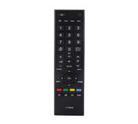 Télécommande LED intelligente Toshiba pour téléviseur HD, aucune programmation requise, facile à utiliser, pile à insérer, compatible avec les