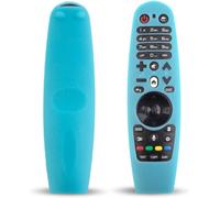 Telecommande Lg Housse Coque Compatible Avec Lg Télécommande An-Mr19Ba An-Mr18Ba An-Mr600 Smart Tv, Etui Protection En Silicone Pour Lg Magic Remote¿Bleu¿