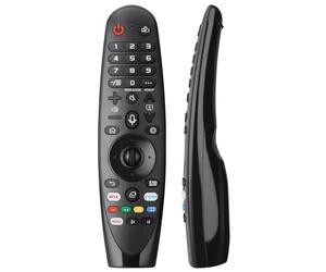 Télécommande Magic, LG Magic Remote Universal Replacement pour LG Smart TV avec pointeur et fonction vocale de remplacement compatible avec télécommande MR19BA Magic